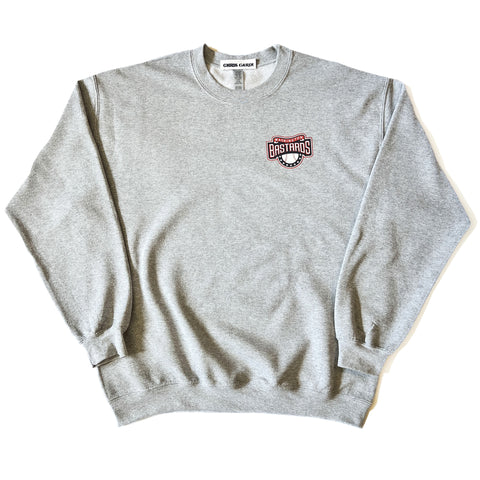 Bastards Baseball Team Sweatshirt (Sport Grey)