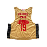 Juneteenth Crop Jersey (Gold)