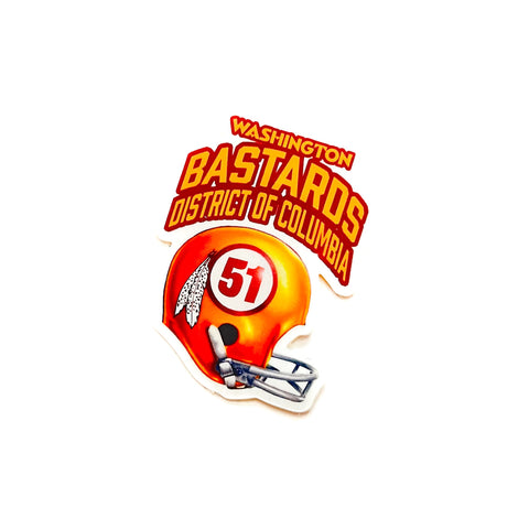 Bastards Football Stcker Set