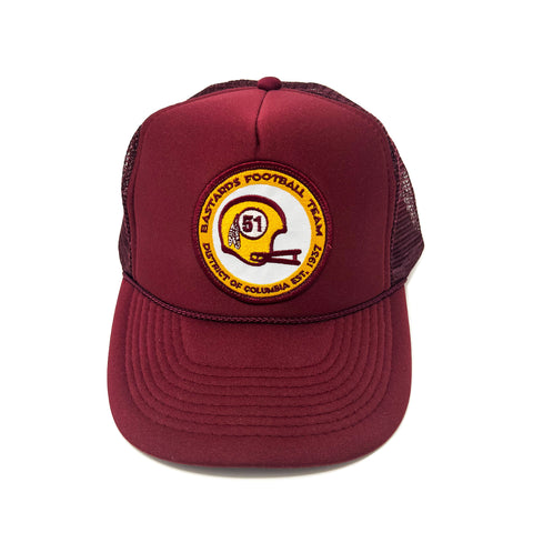 Bastards Football Coaches Cap (Burgundy)
