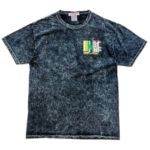 H STREET NE Nostalgia Tee (Black/Silver/Multicolor)