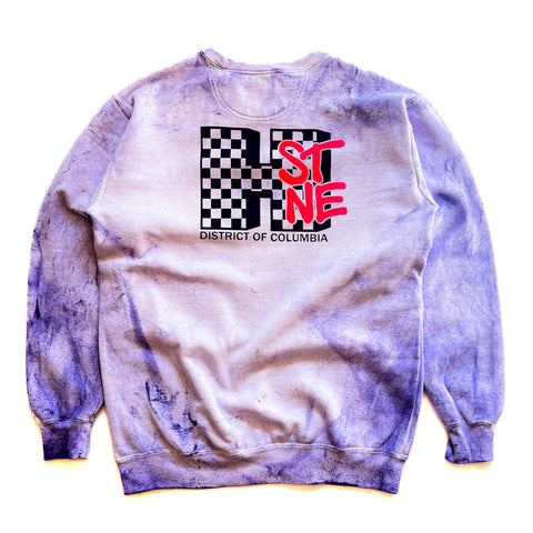 H ST. NE Nostalgia Sweatshirt (purp on purp)