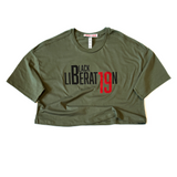 BL19 Crop Tee (Olive)