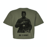BL19 Crop Tee (Olive)