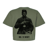 BL19 Crop Tee (Olive)