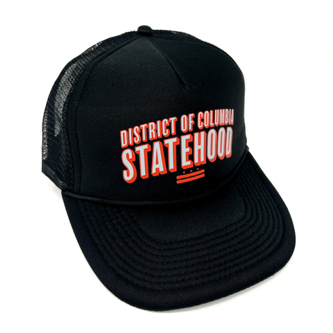 D.C. Statehood Snapback Trucker (Black)