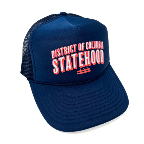 D.C. Statehood Snapback Trucker (Navy)