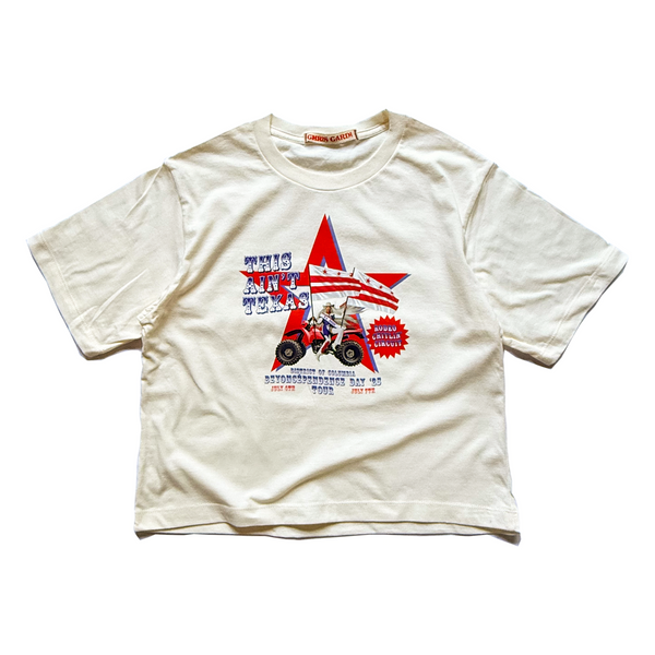 BEYONCEPENDENCE DAY ‘25 CROP TOP T-SHIRT