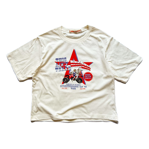 BEYONCEPENDENCE DAY ‘25 CROP TOP T-SHIRT