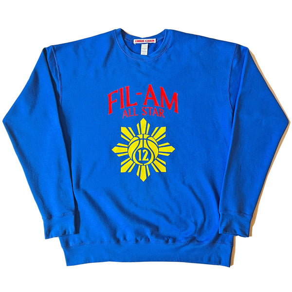 FIL-AM ALL STAR CREWNECK (ROYAL)