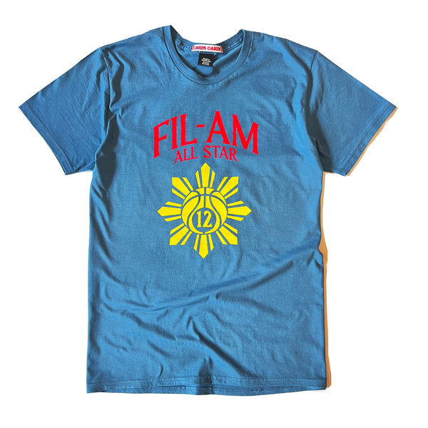 FIL-AM ALL STAR Tee (BLUE DENIM)