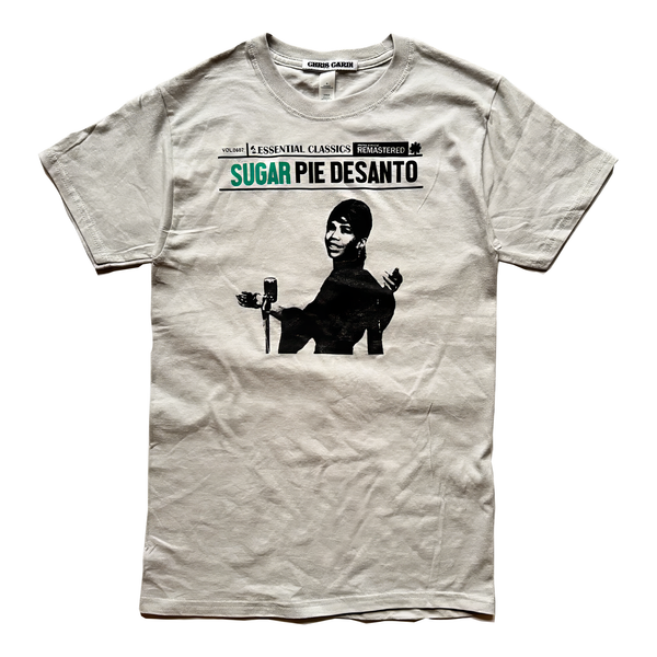 SUGAR PIE DESANTO ESSENTIALS ALBUM TEE (Platinum)