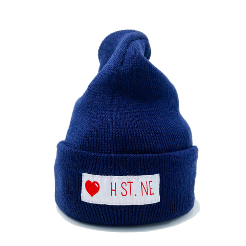 ❤️ H ST. NE Beanie (Navy)