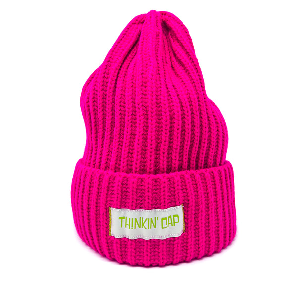 TH!NKIN’ CAP Beanie (Magenta)