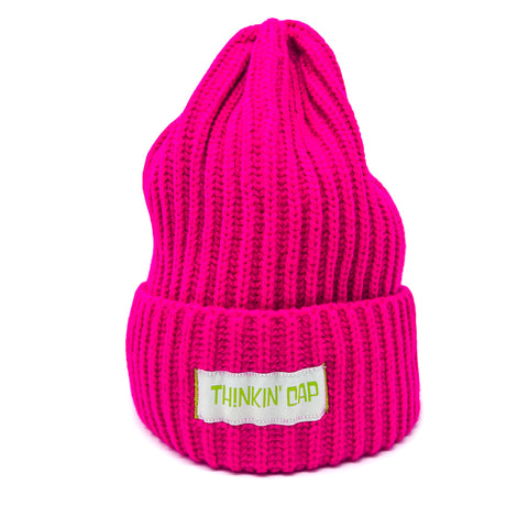 TH!NKIN’ CAP Beanie (Magenta)